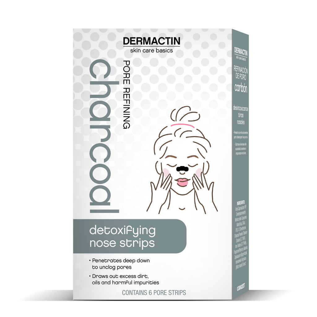 Dermactin Pore Refining Charcoal Pore Strips 6-Count