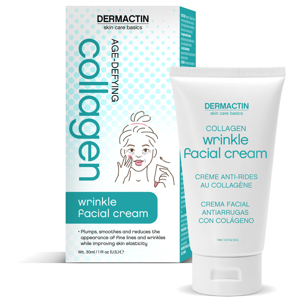 Dermactin Age Defying Collagen Wrinkle Facial Cream 1 oz.