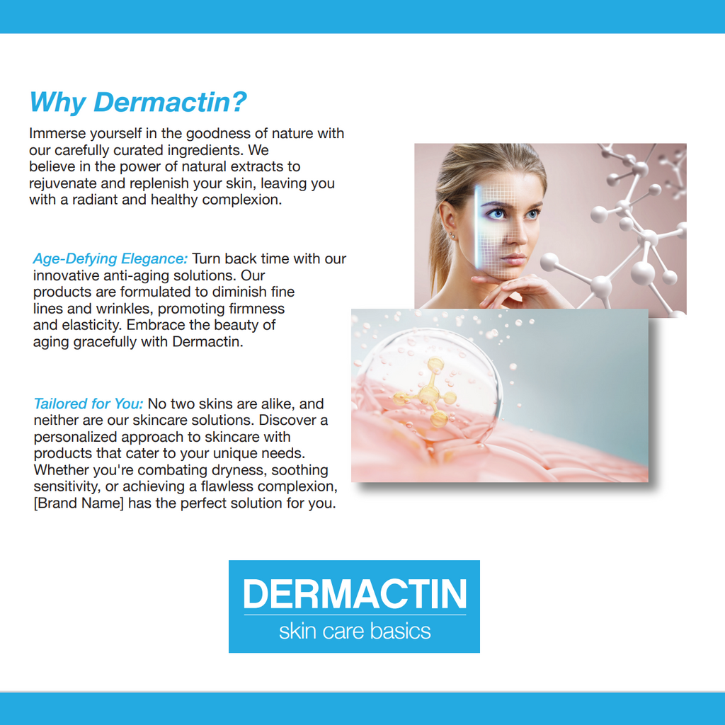 Dermactin Brightening Vitamin C Daily Facial Cleanser 8 oz.