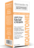Dermactin-TS Equatone Night Time Facial Cream 2 oz.